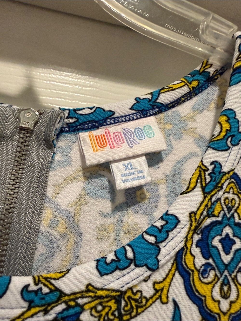 XL LuLaRoe Amelia Dress - Picture 3 of 5